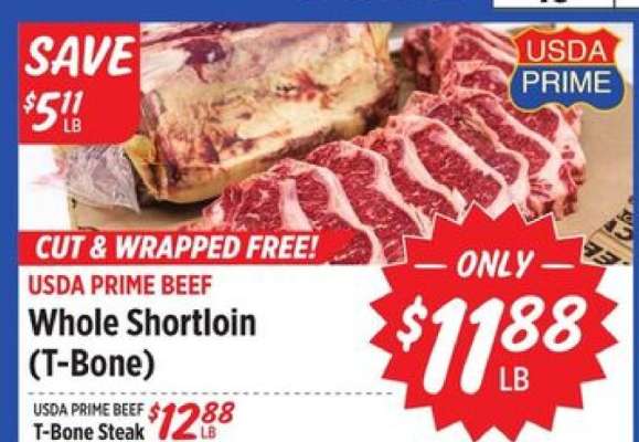 Whole Shortloin (T-Bone)
