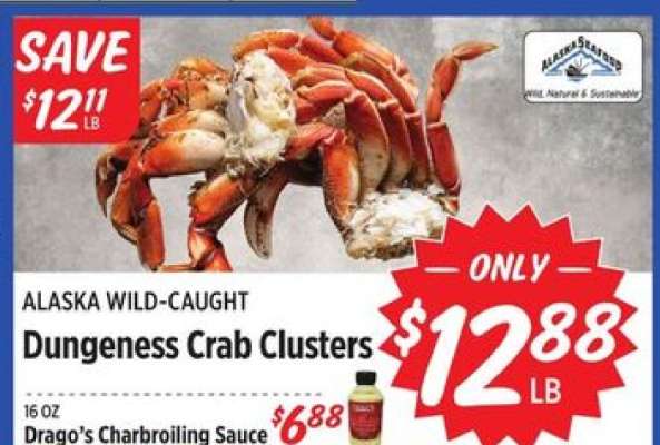 Dungeness crab clusters