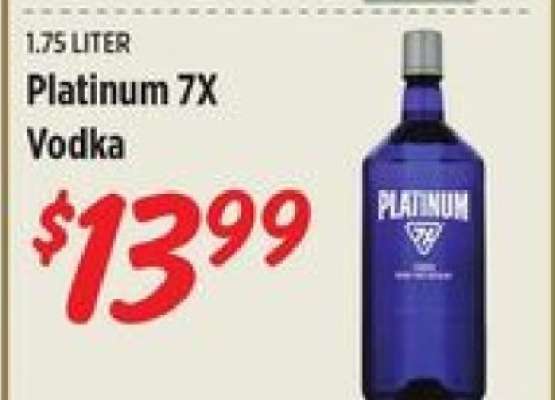 Platinum 7x Vodka