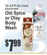 Old Spice or Olay Body Wash