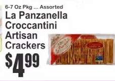 La Panzanella Croccantini Artisan Crackers