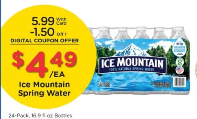 Ice Mountain Spring Water