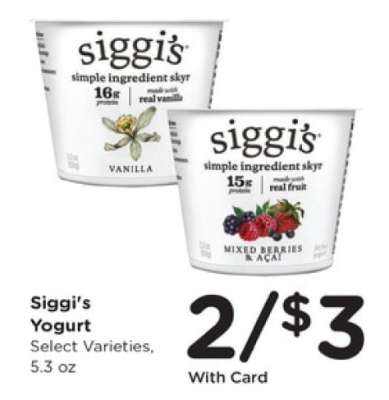 Siggi's Yogurt