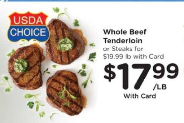 Whole Beef Tenderloin