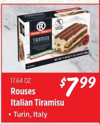 Rouses Italian Tiramisu