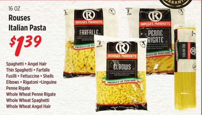 Rouses Italian Pasta