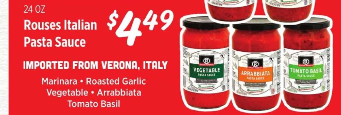 Rouses Italian Pasta Sauce
