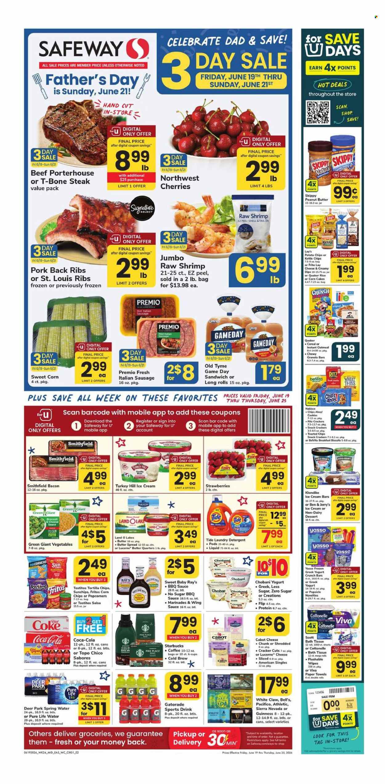 Safeway ad - 06/19/2026 - 06/25/2026. Page 1