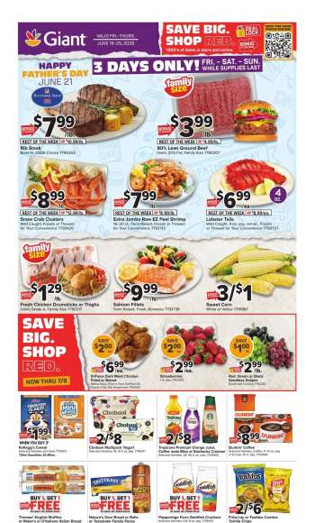 thumbnail - Giant Food Ad - Weekly Ad