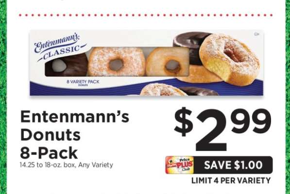 Entenmann’s Donuts 8 Pack