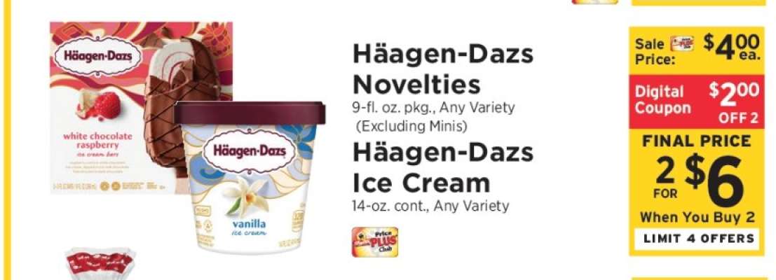 Häagen Dazs Ice Cream