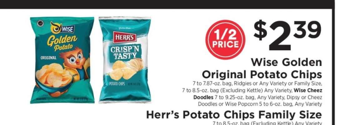 Wise Golden Original Potato Chips