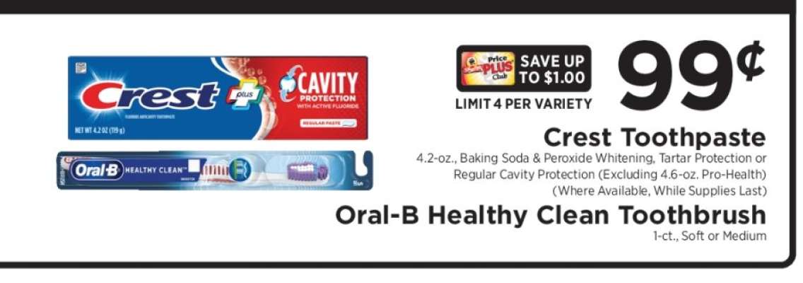Crest Toothpaste