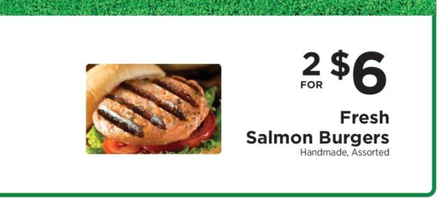 Fresh Salmon Burgers
