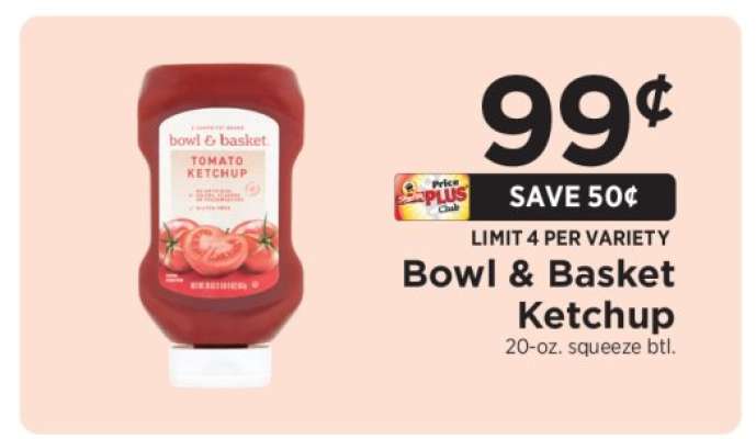 Bowl & Basket Ketchup