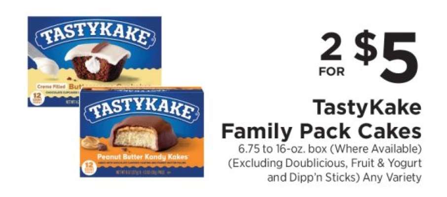 TastyKake Family Pack Cakes