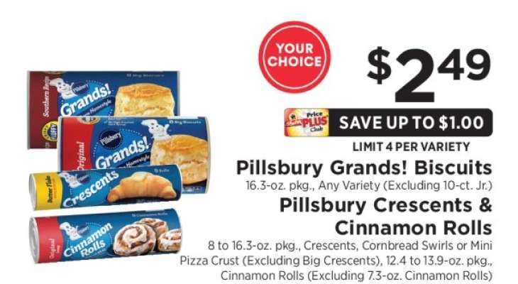 Pillsbury Grands! Biscuits, Pillsbury Crescents & Cinnamon Rolls