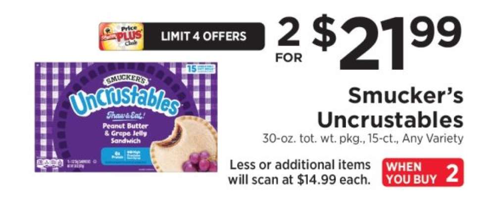 Smucker's Uncrustables
