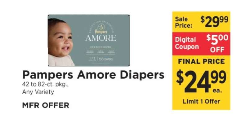 Pampers Amore Diapers