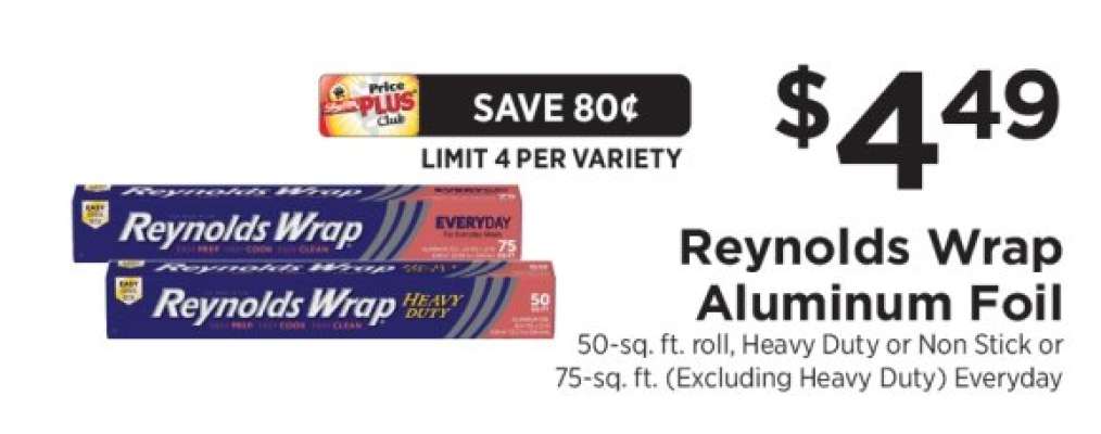 Reynolds Wrap Aluminum Foil