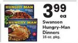 Swanson Hungry-Man Dinners
