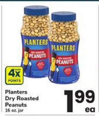 Planters Dry Roasted Peanuts