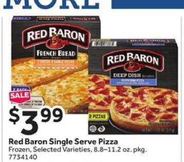 Red Baron Single Serve Pizza