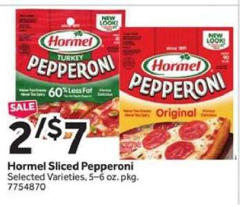 Hormel Sliced Pepperoni*