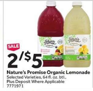 Nature's Promise Organic Lemonade