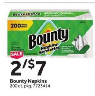Bounty Napkins