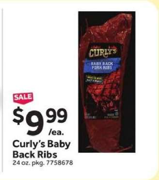 Curly's Baby Back Ribs