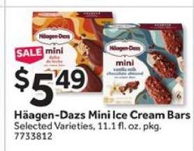 Häagen-Dazs Mini Ice Cream Bars