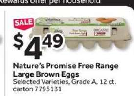 Nature’s Promise Free Range Large Brown Eggs