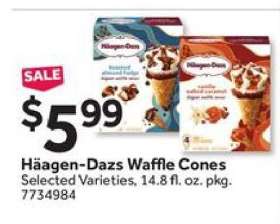 Häagen-Dazs Waffle Cones