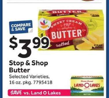 Stop & Shop Butter