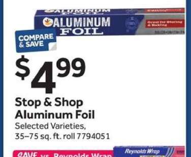 Stop & Shop Aluminum Foil
