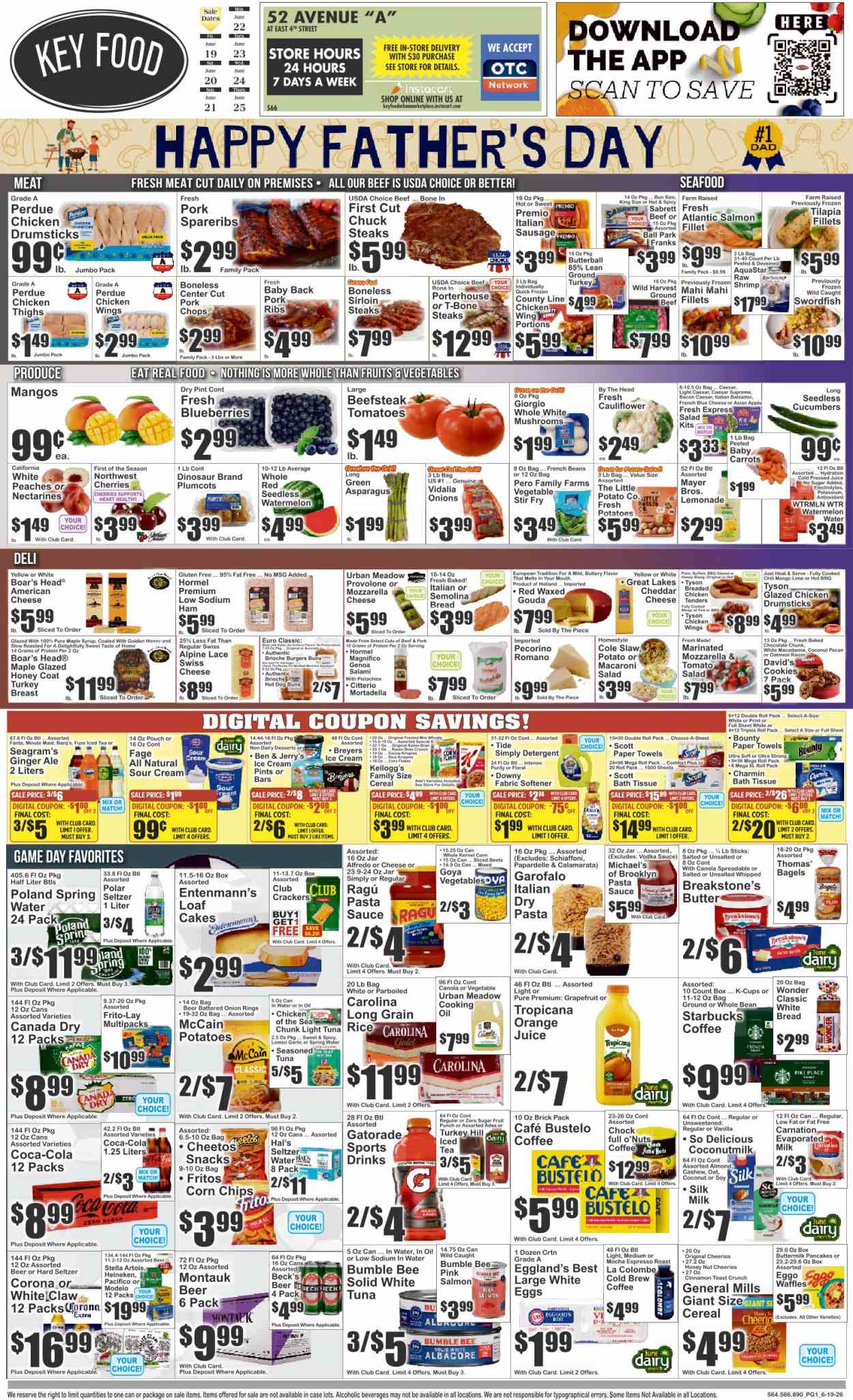 Key Food ad - 06/19/2026 - 06/25/2026. Page 1