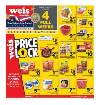 Weis Flyer - 06/18/2026 - 07/15/2026.