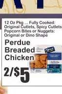 Perdue Breaded Chicken