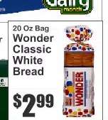Wonder Classic White Bread