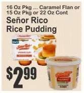 Señor Rico Rice Pudding