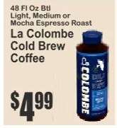 LA COLOMBE COLD BREW COFFEE