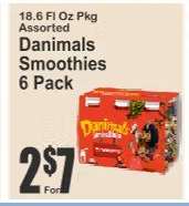 Danimals Smoothies 6 Pack