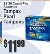 Tampax Pearl Tampons