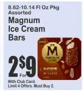 Magnum Ice Cream Bars