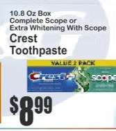 Crest Toothpaste