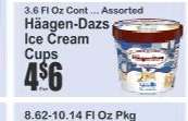 Häagen-Dazs Ice Cream Cups