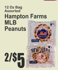 Hampton Farms MLB Peanuts