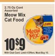 Meow Mix Cat Food
