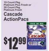 Cascade Actionpacs